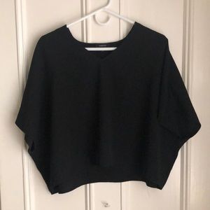 Short sleeve blouse oversized